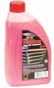 Płyn do chłodnic różowy FREZER 1 litr -35°C G12+ 