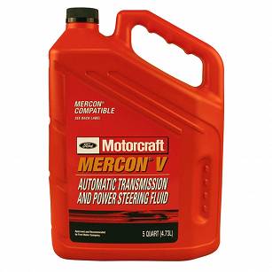 Olej skrzyni biegów MOTORCRAFT MERCON V FORD LINCOLN 4,73l.